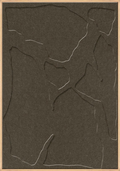 Soundgarden 2 | ACOUSTIC ART Acoustic Art ART COPENHAGEN (DA) Ege ramme // 70x100 // Brun // Brun