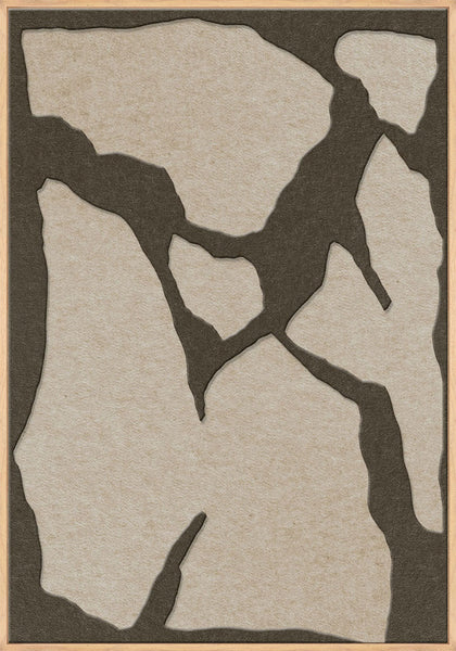 Soundgarden 2 | ACOUSTIC ART Acoustic Art ART COPENHAGEN (DA) Ege ramme // 70x100 // Brun // Sand