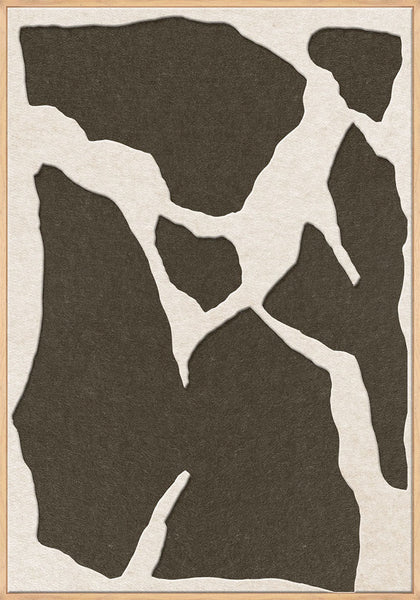 Soundgarden 2 | ACOUSTIC ART Acoustic Art ART COPENHAGEN (DA) Ege ramme // 70x100 // Off white // Brun