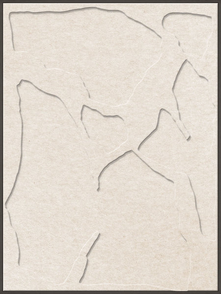 Soundgarden 2 | ACOUSTIC ART Acoustic Art ART COPENHAGEN (DA) Sort ramme // 90x120 // Off white // Off white