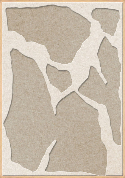 Soundgarden 2 | ACOUSTIC ART Acoustic Art ART COPENHAGEN (DA) Ege ramme // 70x100 // Off white // Sand