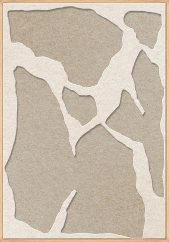 Soundgarden 2 | ACOUSTIC ART Acoustic Art ART COPENHAGEN (DA) Ege ramme // 70x100 // Off white // Sand