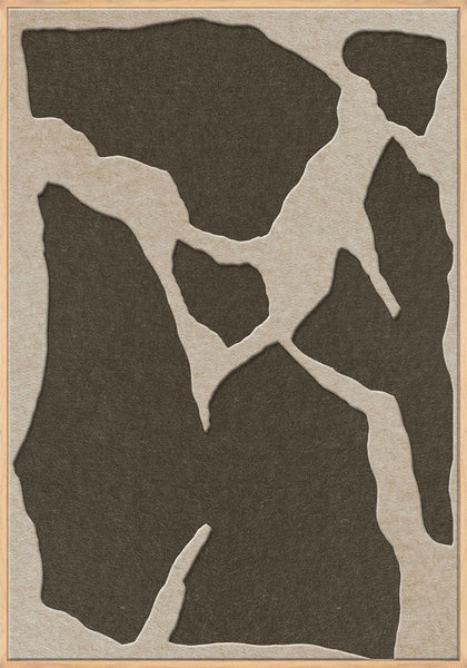 Soundgarden 2 | ACOUSTIC ART Acoustic Art ART COPENHAGEN (DA) Ege ramme // 70x100 // Sand // Brun