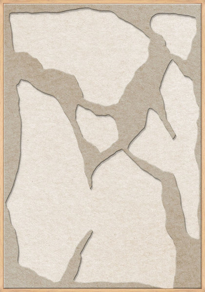 Soundgarden 2 | ACOUSTIC ART Acoustic Art ART COPENHAGEN (DA) Ege ramme // 70x100 // Sand // Off white