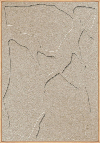 Soundgarden 2 | ACOUSTIC ART Acoustic Art ART COPENHAGEN (DA) Ege ramme // 70x100 // Sand // Sand