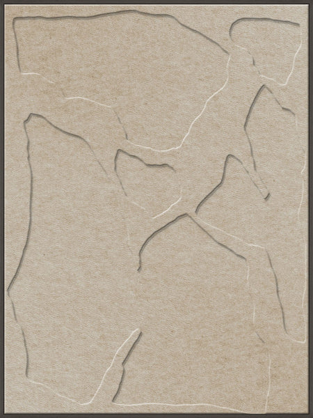 Soundgarden 2 | ACOUSTIC ART Acoustic Art ART COPENHAGEN (DA) Sort ramme // 90x120 // Sand // Sand