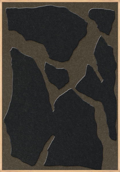 Soundgarden 1 | ACOUSTIC ART Acoustic Art ART COPENHAGEN (DA) Ege ramme // 70x100 // Sort // Brun