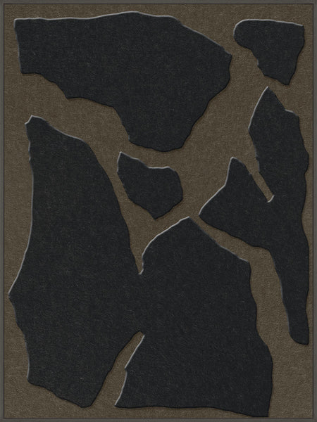 Soundgarden 1 | ACOUSTIC ART Acoustic Art ART COPENHAGEN (DA) Sort ramme // 90x120 // Sort // Brun