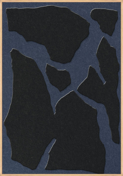 Soundgarden 1 | ACOUSTIC ART Acoustic Art ART COPENHAGEN (DA) Ege ramme // 70x100 // Sort // Mørkeblå