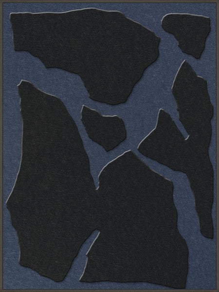 Soundgarden 1 | ACOUSTIC ART Acoustic Art ART COPENHAGEN (DA) Sort ramme // 90x120 // Sort // Mørkeblå