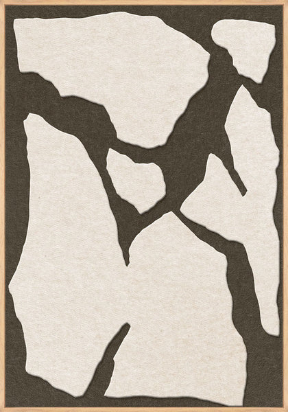 Soundgarden 1 | ACOUSTIC ART Acoustic Art ART COPENHAGEN (DA) Ege ramme // 70x100 // Off white // Brun