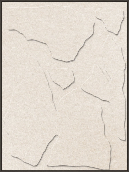 Soundgarden 1 | ACOUSTIC ART Acoustic Art ART COPENHAGEN (DA) Sort ramme // 90x120 // Off white // Off white