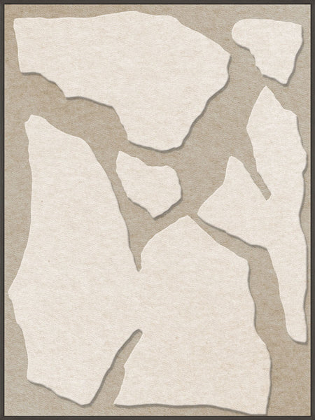 Soundgarden 1 | ACOUSTIC ART Acoustic Art ART COPENHAGEN (DA) Sort ramme // 90x120 // Off white // Sand