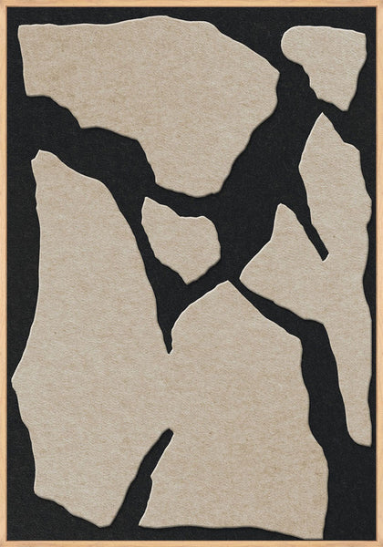 Soundgarden 1 | ACOUSTIC ART Acoustic Art ART COPENHAGEN (DA) Ege ramme // 70x100 // Sand // Sort