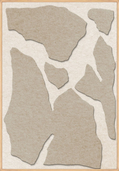 Soundgarden 1 | ACOUSTIC ART Acoustic Art ART COPENHAGEN (DA) Ege ramme // 70x100 // Sand // Off white