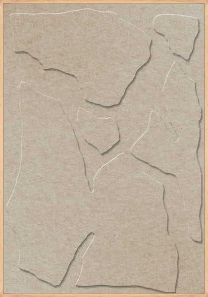 Soundgarden 1 | ACOUSTIC ART Acoustic Art ART COPENHAGEN (DA) Ege ramme // 70x100 // Sand // Sand