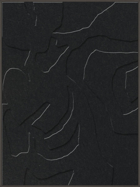 Soft Embrace 1 | ACOUSTIC ART Acoustic Art ART COPENHAGEN (DA) Sort ramme // 90x120 // Sort // Sort