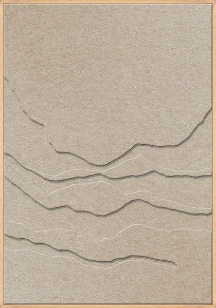 Tonefield 2 | ACOUSTIC ART Akustikbillede ART COPENHAGEN (DA) Ege ramme // 70x100 // Sand // Sand