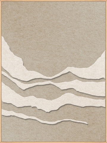 Tonefield 1 | ACOUSTIC ART Acoustic Art ART COPENHAGEN (DA) Ege ramme // 90x120 // Off white // Sand