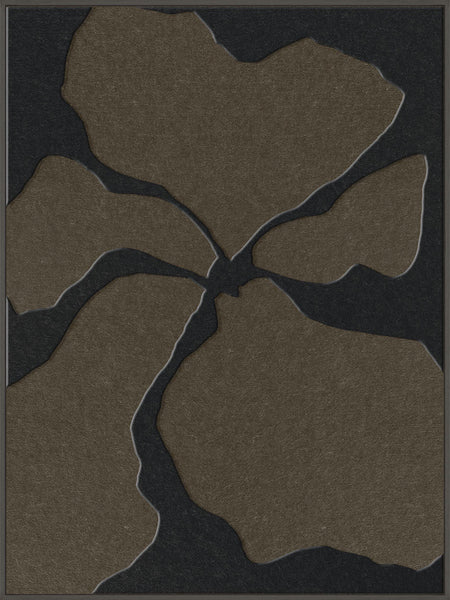 Clarity 2 | ACOUSTIC ART Akustikbillede ART COPENHAGEN (DA) Sort ramme // 90x120 // Sort // Brun