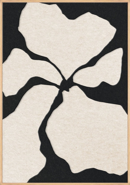 Clarity 2 | ACOUSTIC ART Akustikbillede ART COPENHAGEN (DA) Ege ramme // 70x100 // Sort // Off white