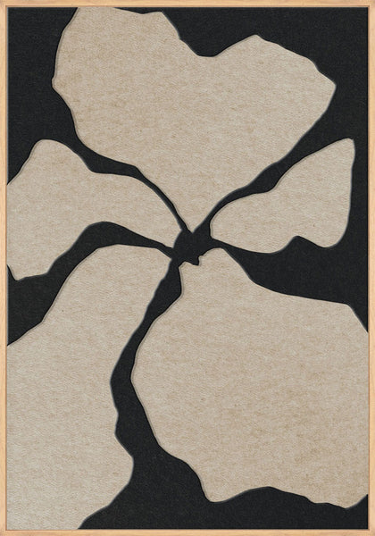 Clarity 2 | ACOUSTIC ART Akustikbillede ART COPENHAGEN (DA) Ege ramme // 70x100 // Sort // Sand
