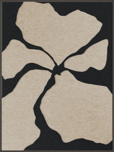 Clarity 2 | ACOUSTIC ART Akustikbillede ART COPENHAGEN (DA) Sort ramme // 90x120 // Sort // Sand