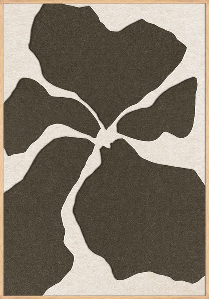 Clarity 2 | ACOUSTIC ART Akustikbillede ART COPENHAGEN (DA) Ege ramme // 70x100 // Off white // Brun