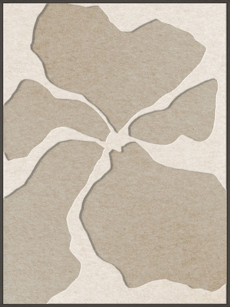 Clarity 2 | ACOUSTIC ART Akustikbillede ART COPENHAGEN (DA) Sort ramme // 90x120 // Off white // Sand