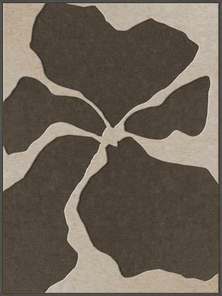 Clarity 2 | ACOUSTIC ART Akustikbillede ART COPENHAGEN (DA) Sort ramme // 90x120 // Sand // Brun