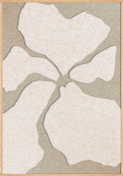 Clarity 2 | ACOUSTIC ART Akustikbillede ART COPENHAGEN (DA) Ege ramme // 70x100 // Sand // Off white