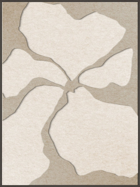 Clarity 2 | ACOUSTIC ART Akustikbillede ART COPENHAGEN (DA) Sort ramme // 90x120 // Sand // Off white