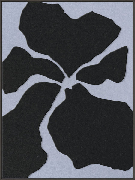 Clarity 1 | ACOUSTIC ART Akustikbillede ART COPENHAGEN (DA) Sort ramme // 90x120 // Sort // Lyseblå