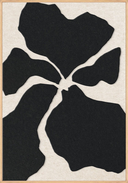 Clarity 1 | ACOUSTIC ART Akustikbillede ART COPENHAGEN (DA) Ege ramme // 70x100 // Sort // Off white