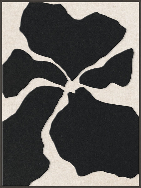 Clarity 1 | ACOUSTIC ART Akustikbillede ART COPENHAGEN (DA) Sort ramme // 90x120 // Sort // Off white