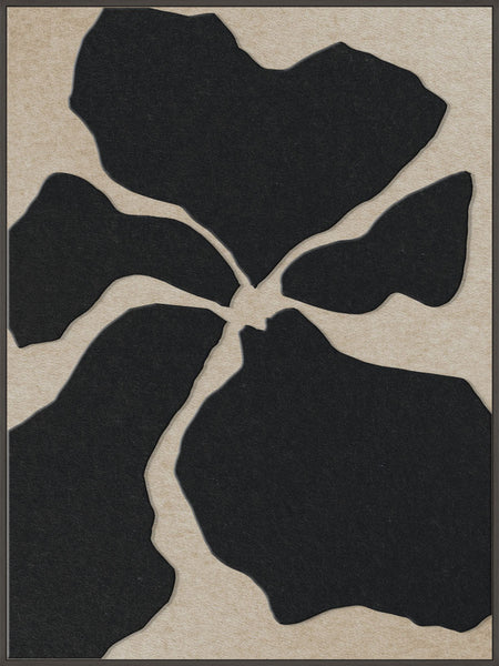 Clarity 1 | ACOUSTIC ART Akustikbillede ART COPENHAGEN (DA) Sort ramme // 90x120 // Sort // Sand
