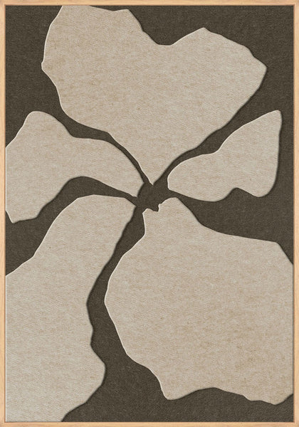 Clarity 1 | ACOUSTIC ART Akustikbillede ART COPENHAGEN (DA) Ege ramme // 70x100 // Sand // Brun