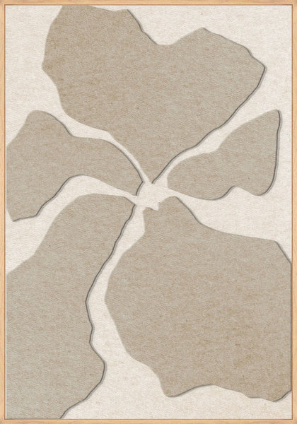 Clarity 1 | ACOUSTIC ART Akustikbillede ART COPENHAGEN (DA) Ege ramme // 70x100 // Sand // Off white