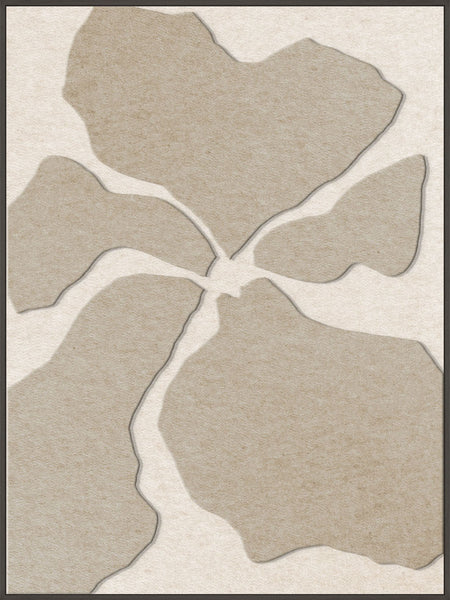 Clarity 1 | ACOUSTIC ART Akustikbillede ART COPENHAGEN (DA) Sort ramme // 90x120 // Sand // Off white