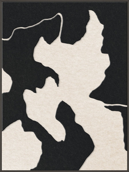 Celestial Tone 2 | ACOUSTIC ART Akustikbillede ART COPENHAGEN (DA) Sort ramme // 90x120 // Sort // Off white