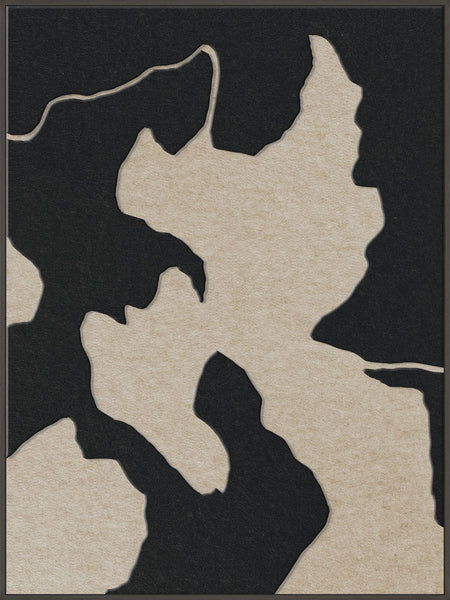 Celestial Tone 2 | ACOUSTIC ART Akustikbillede ART COPENHAGEN (DA) Sort ramme // 90x120 // Sort // Sand