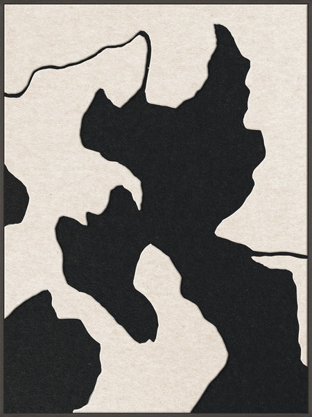 Celestial Tone 2 | ACOUSTIC ART Akustikbillede ART COPENHAGEN (DA) Sort ramme // 90x120 // Off white // Sort