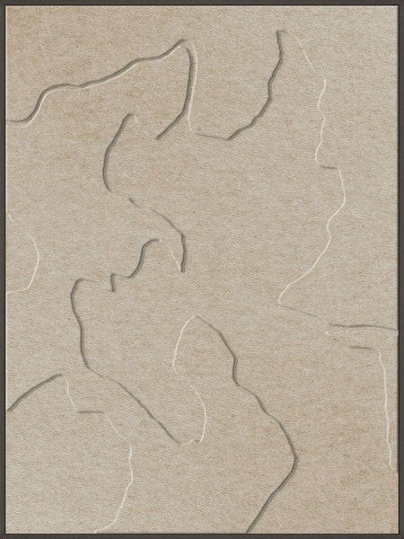 Celestial Tone 2 | ACOUSTIC ART Akustikbillede ART COPENHAGEN (DA) Sort ramme // 90x120 // Sand // Sand