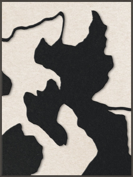 Celestial Tone 1 | ACOUSTIC ART Akustikbillede ART COPENHAGEN (DA) Sort ramme // 90x120 // Sort // Off white