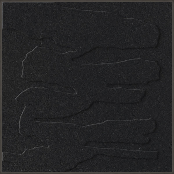 Frequency square 1 | ACOUSTIC ART Akustikbillede ART COPENHAGEN (DA) Sort ramme // 100x100 // Sort // Sort