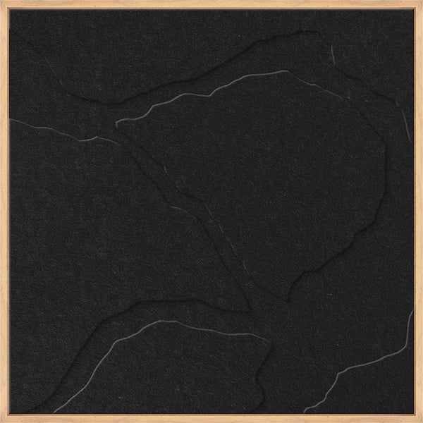 Quiet Friction square 2 | ACOUSTIC ART Acoustic Art ART COPENHAGEN (DA) Ege ramme // 60x60 // Sort // Sort