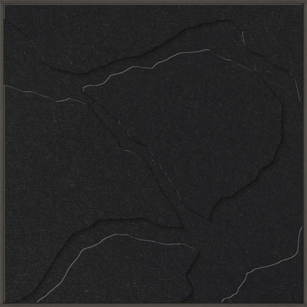 Quiet Friction square 2 | ACOUSTIC ART Acoustic Art ART COPENHAGEN (DA) Sort ramme // 100x100 // Sort // Sort