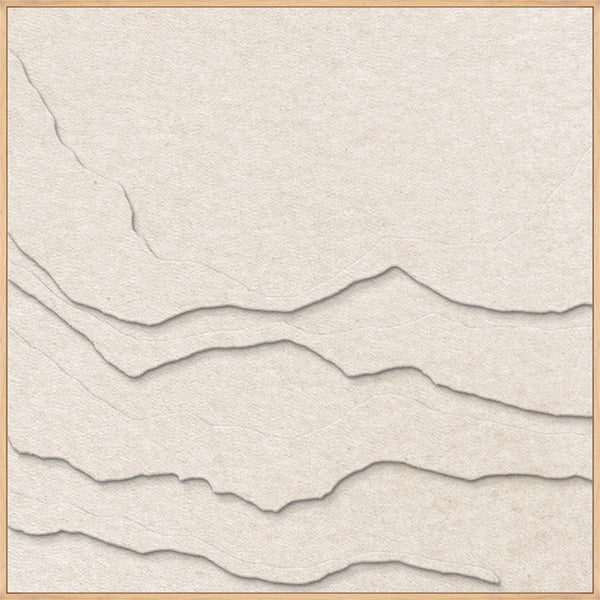 Tonefield square 1 | ACOUSTIC ART Acoustic Art ART COPENHAGEN (DA) Ege ramme // 100x100 // Off white // Off white