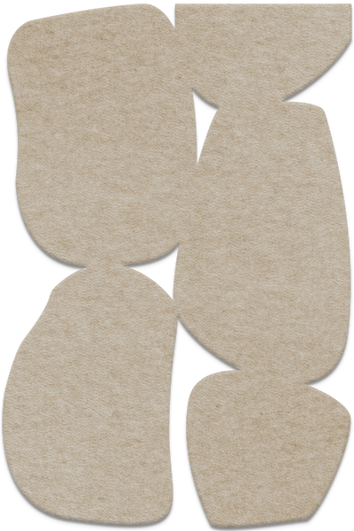 Stone Path | ACOUSTIC SCULPTURE Acoustic Sculpture ART COPENHAGEN (DA) 100x150 Sand