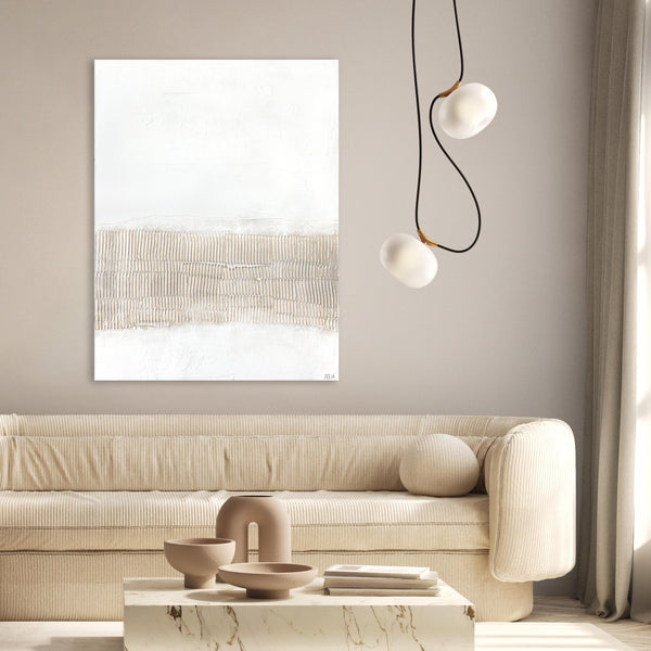 White Passion 9 | STRUKTUR MALERI Strukturmaleri MF